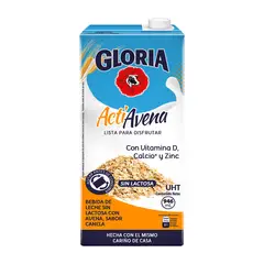 GLORIA - Bebida con Avena UHT Actiavena Caja 946 mL