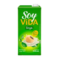 SOY VIDA - Bebida de Soya UHT Caja 946 mL