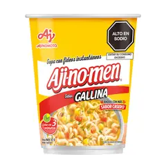 AJINOMOTO - Sopa Instantánea Ajimonen Vaso Gallina Envase 50 g