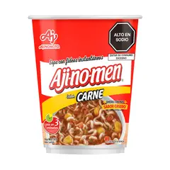 AJINOMOTO - Sopa Instantánea Ajimonen Vaso Carne Envase 50 g