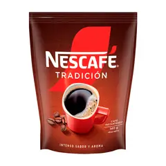 NESCAFE - Café Instantáneo Nescafé Tradición Zipper Doypack 140 g
