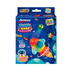 ARTESCO - PACK DIY SQUISHY BAGS GALAXY