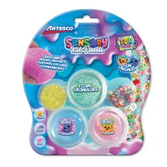 ARTESCO - PACK EN BLIST SLIME SENSORY KIT AROMA