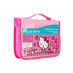 ARTESCO - Cartuchera Tip Libro Hello Kitty + Plumones
