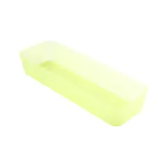 CASA JOVEN - Caja Organizadora de Escritorio Plástico 26x8x14 Lime
