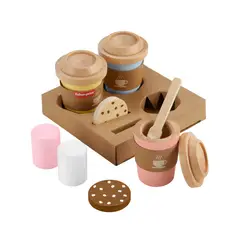 FISHER PRICE - Set Mi Primer Capuchino de Madera