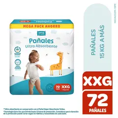 TOTTUS - PromoPack Pañal Absorbente Talla XXG Empaque 72 Und