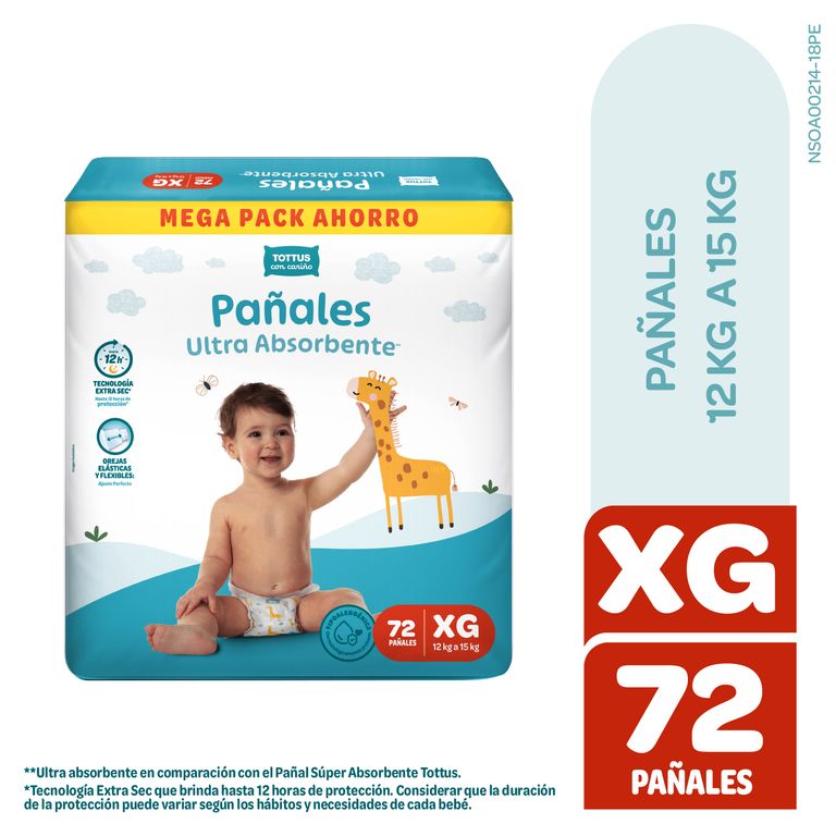PROMOPACK PANAL ABSOR XG X 72 UND