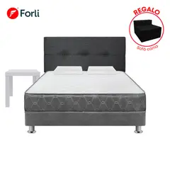 FORLI - COMBO DORM ACQUA 2PLZ + MESA LATERAL