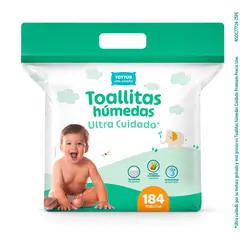 TOTTUS - Toallitas Húmedas Bebé Ultra Cuidado Doypack 184 Und
