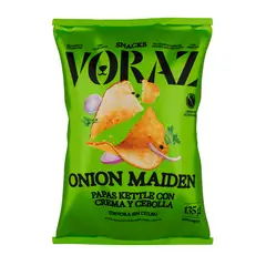  - Papas Voraz Onion Cream Bolsa 135 g
