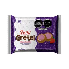 COSTA - Galleta Gretel Sabor Fresa Empaque 6 Und 32 g