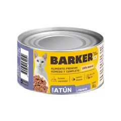BARKER - Gato Humedo Atun Y Papaya 85Gr