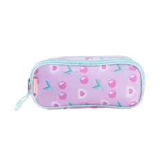 OFISCOOL - Cartuchera 3 Cierres Cerezas