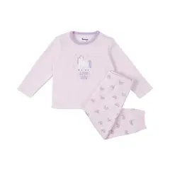 REDWOOD - Pijama 2 Piezas Franela Recien Nacido