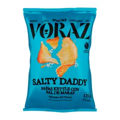 PRECIO UNO - Papas Voraz Kettle con Sal de Maras Bolsa 135 g