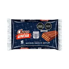PRECIO UNO - Wafer Choco Hincha Alianza Lima Empaque 6 Und 132 g