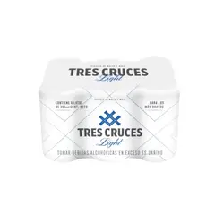 undefined - Cerveza Tres Cruces Light Empaque 6 Und 355 mL