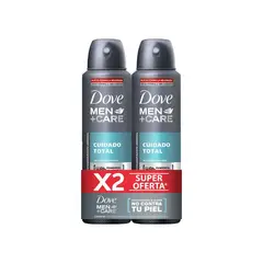 DOVE - Desodorante en Aerosol Men Care Empaque 2 Und