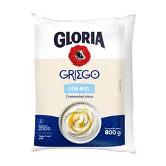 GLORIA - Yogurt Griego con Miel Bolsa 800 g