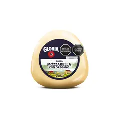 GLORIA - Queso Mozzarella con Orégano Bola Empaque 250 g