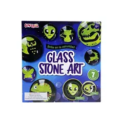 SEW STAR - Glass Stone Art Glow in the Dark Stickers