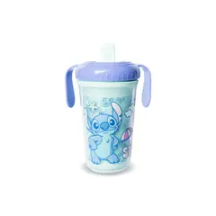 DISNEY - Tomatodo Doble Pared con Asas Stitch 320 ml