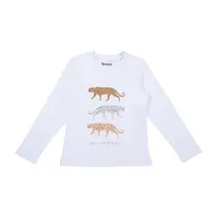 REDWOOD - Polo Estampado Manga Larga Niña