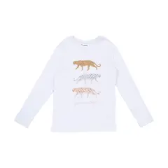 REDWOOD - Polo Estampado Manga Larga Teen Niña