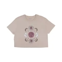 REDWOOD - Polo Crop 100% Algodón Mujer