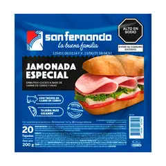 PRECIO UNO - Jamonada Especial San Fernando Empaque 200 g