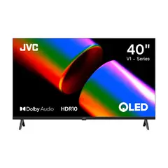 JVC - Televisor 40'' FHD QLED Google TV