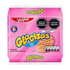 undefined - Galletas Glacitas Sabor Fresa Empaque 180 g