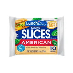undefined - Queso Americano Fundido Lunchitas Empaque 170 g