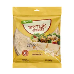 TOTTUS - Tortillas de Trigo Grandes Bolsa 6 Und