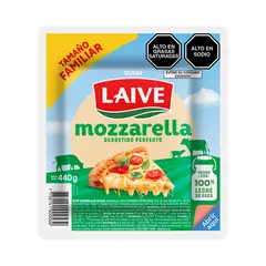 LAIVE - Queso Mozzarella Tajadas Empaque 440 g