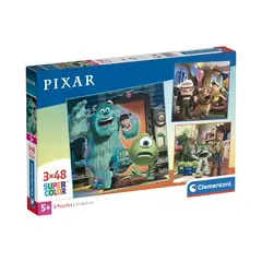 CLEMENTONI - PZL 3X48 SQUARE DISNEY PIXAR 2025
