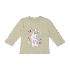 REDWOOD - Polo Estampado Manga Larga Bebe Niña