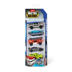 METAL MACHINES - Pack x5 Vehículos Coleccionables Surtido