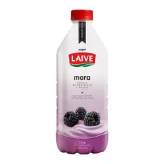 LAIVE - Yogurt Probiótico Sabor Mora Botella 1.5 kg