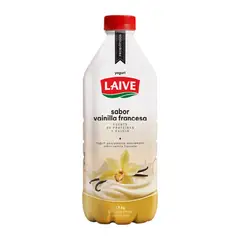LAIVE - Yogurt Probiótico Sabor Vainilla Botella 1.5 Kg