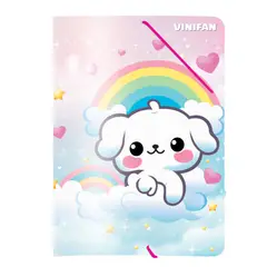 VINIFAN - Folder Plástico con Liga Infantil