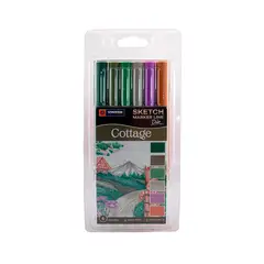 VINIFAN - Marcadores Sketch Marker Line Cottage 6 Und
