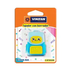 VINIFAN - Tajador School Bag con Borrador Blíster