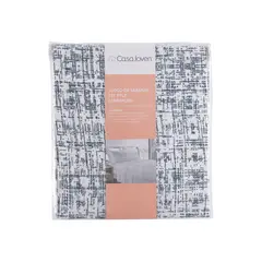 CASA JOVEN - JUEGO DE SABANAS EST 2PLZ ESMERALDA