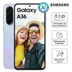 SAMSUNG - Smartphone Galaxy A36 5G 256Gb Light Violet