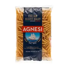 AGNESI - Pasta Penne Rigate N19 Empaque 1 Kg