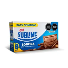 SUBLIME - Chocolate Sonrisa Empaque 37 g