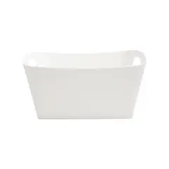 CASA JOVEN - Organizador Plástico Blanco 29x20x15cm