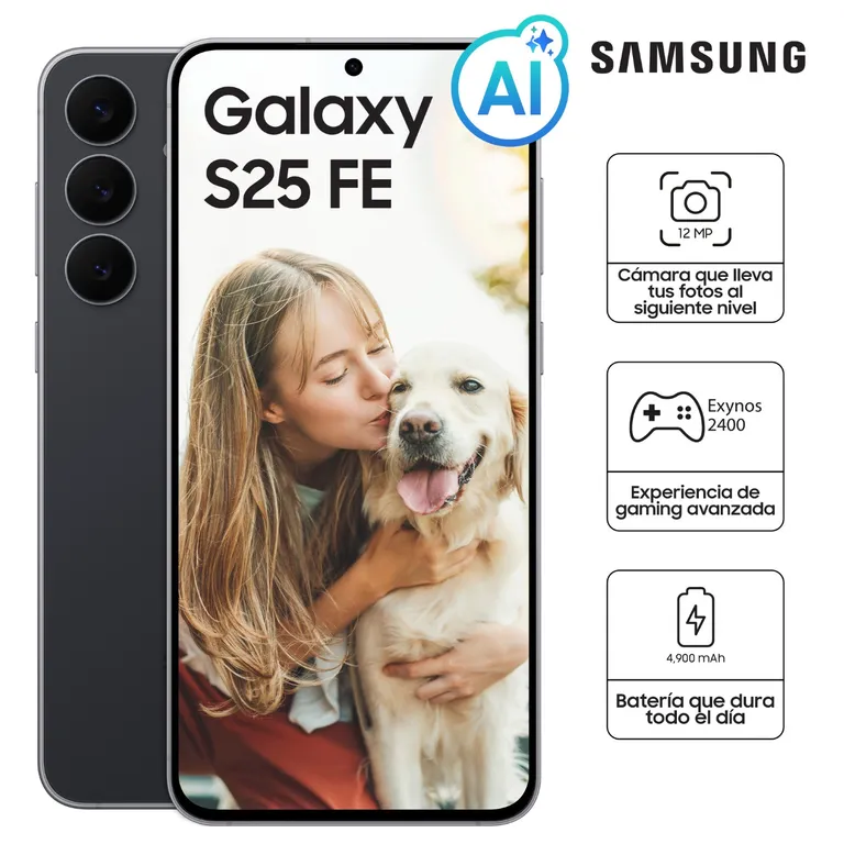 Smartphone Galaxy S25 Fe 128Gb Black